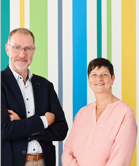 Nik en Greta, onze medewerkers testament