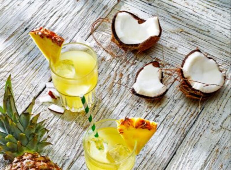 Kokos-ananasdrank