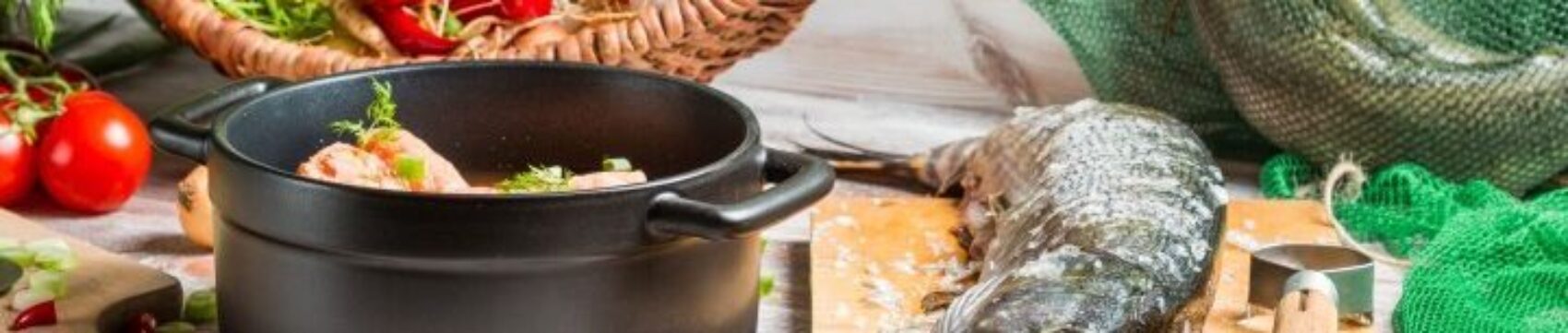 Vispannetje met venkel