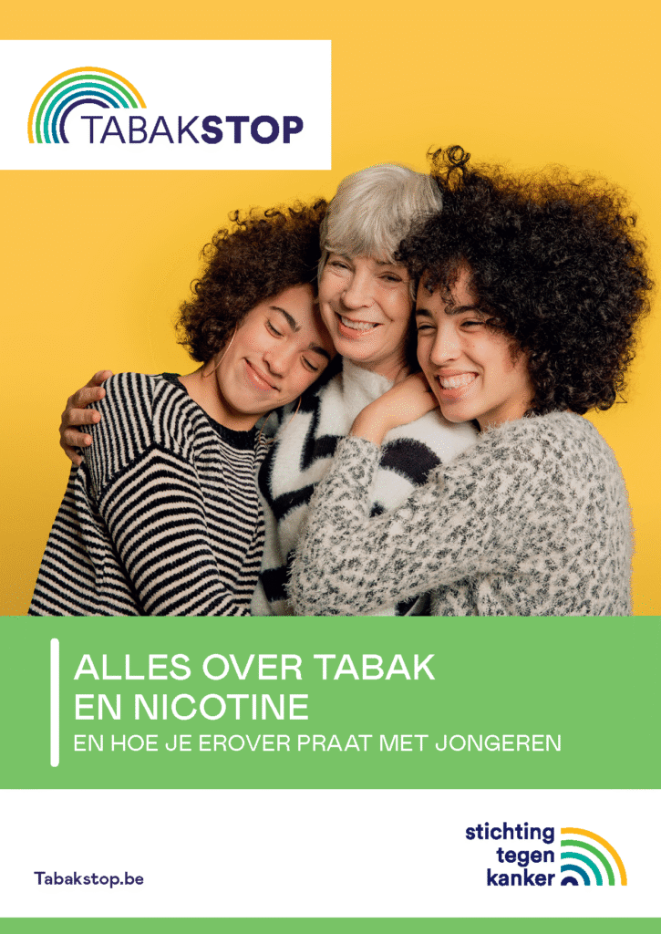 Cover van het brochure "Alles over tabak en nicotine"
