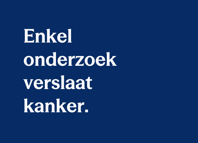 Evolueren naar een wereld zonder ongeneeslijke kankers? 